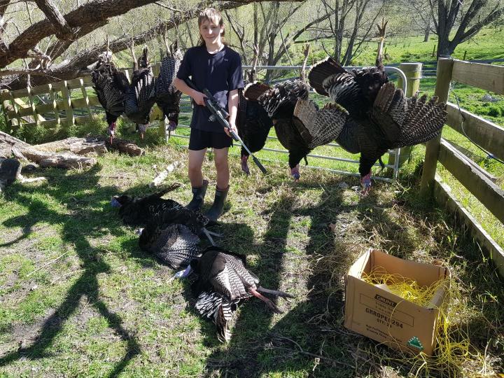 Jack with some gobblers