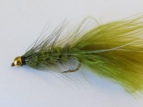 Bead-Head-Olive-Woolly-Bugger-Fly