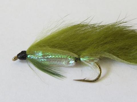Olive Zonker Streamer Fly