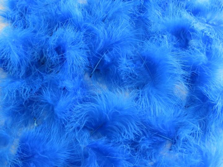 Aqua Blue Marabou Feathers Bulk