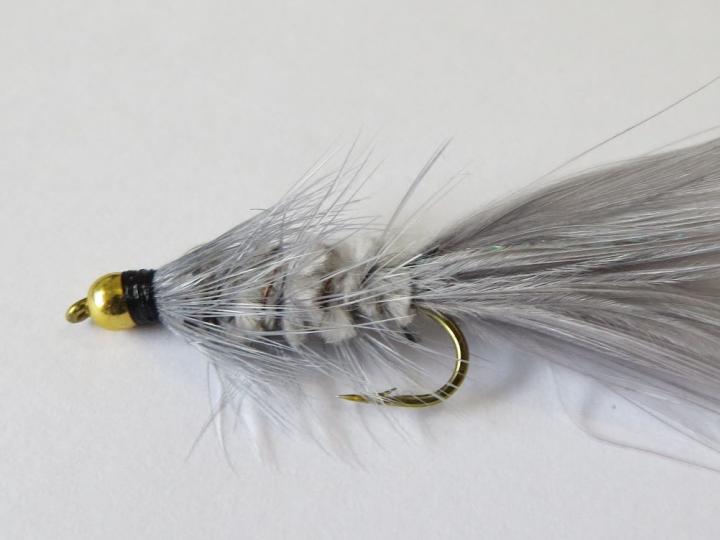 Bead Head Grey Woolly Bugger