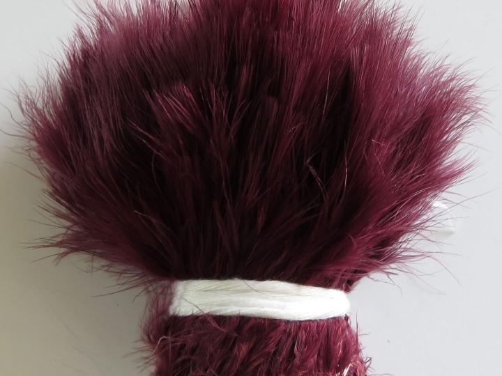 Boysenberry Marabou Strung Feathers Bulk