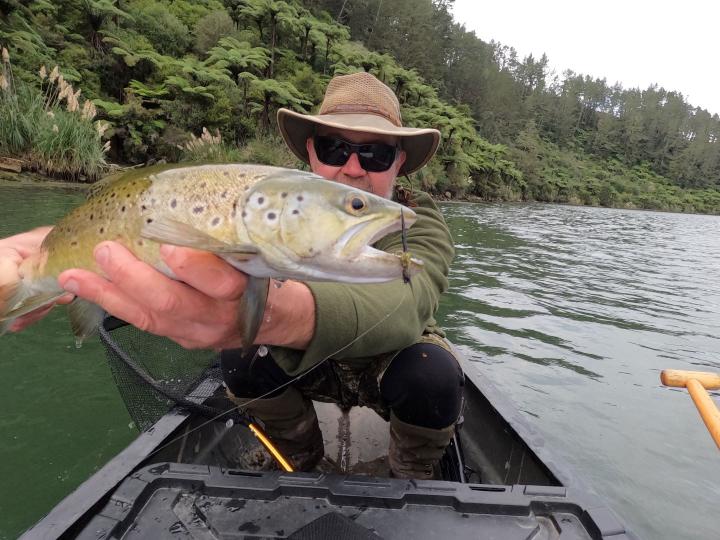 Yellow and Black Woolly Bugger