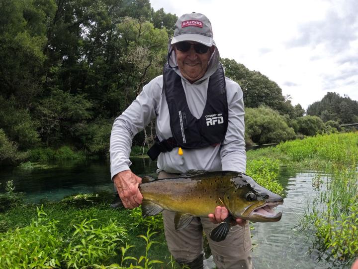 Tony was pretty happy with this brown.
