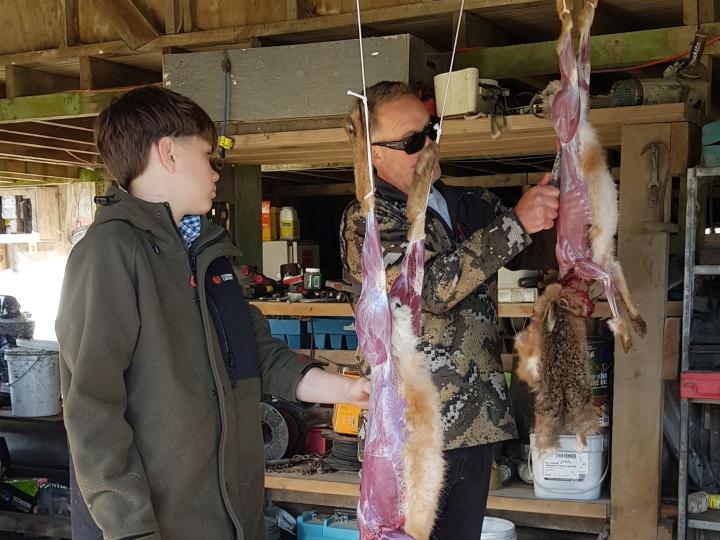 Learning to butcher...