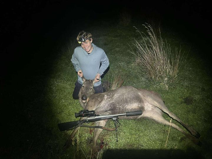 Jae's first sambar deer