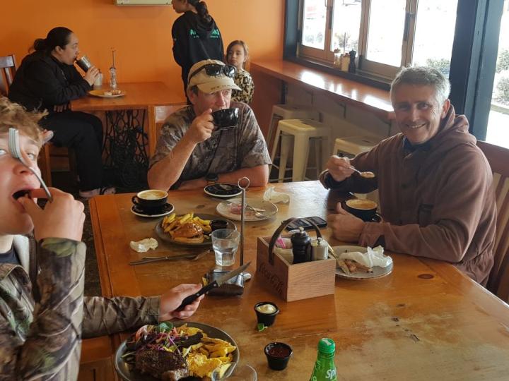 A nice lunch on the way home