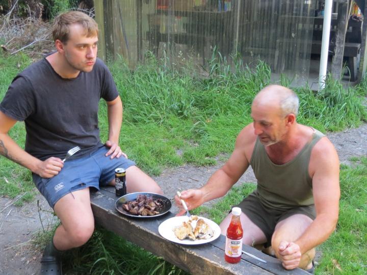 Bush Fried Trout