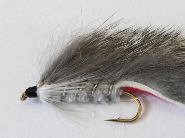 Grey Rabbit Streamer Fly