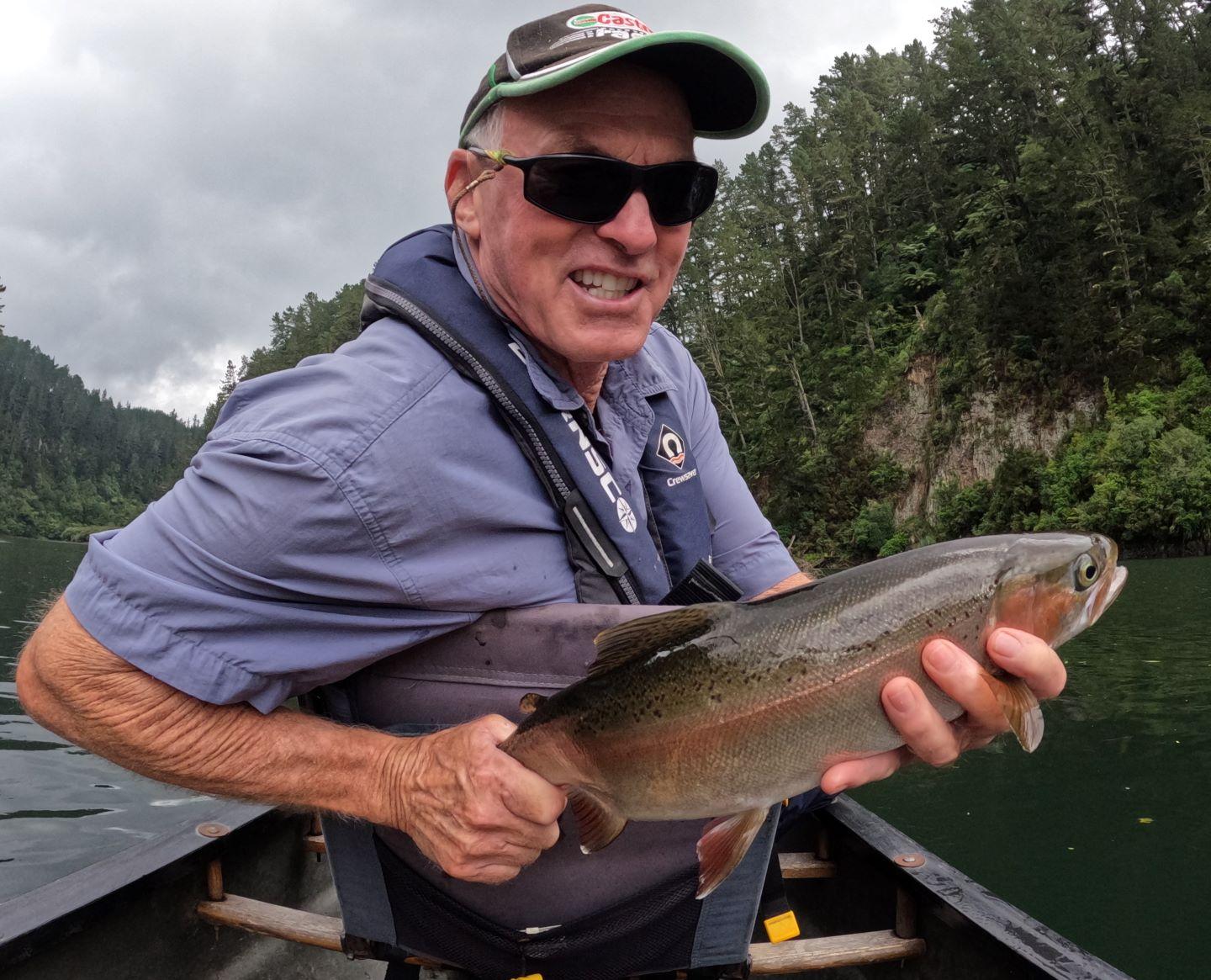 Fly Fishing in the Rain, Bay of Plenty, NZ Fly Fishing & Guiding