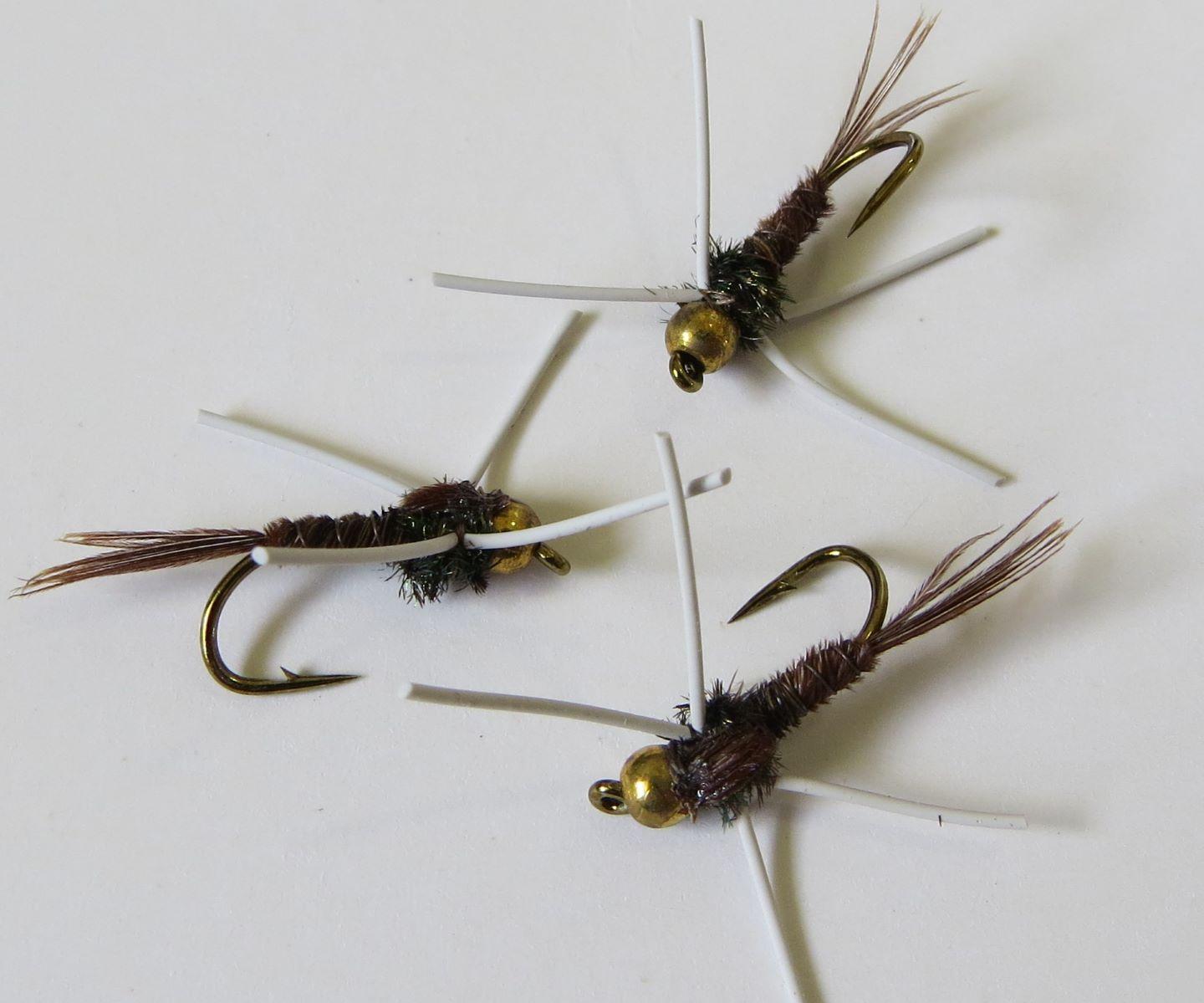 Bead Head Pheasant Tail with Rubber Legs - Feathergirl