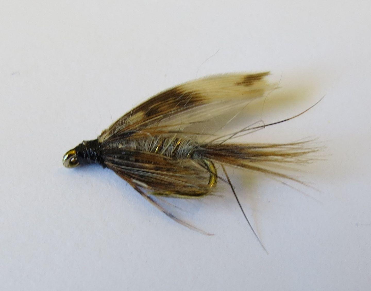 March Brown Wee Wet Fly - Feathergirl