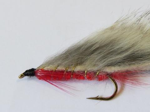 Red Rabbit Streamer Fly