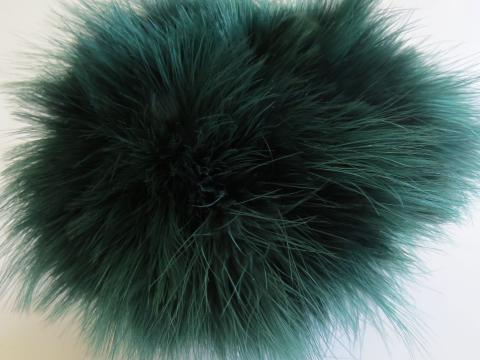 Emerald Green Marabou Strung Feathers Bulk