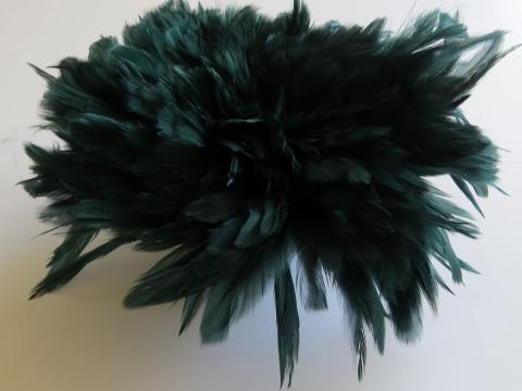 Emerald Green Schlappen Strung Feathers Bulk