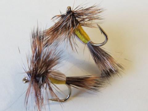 Yellow Humpy Dry Fly