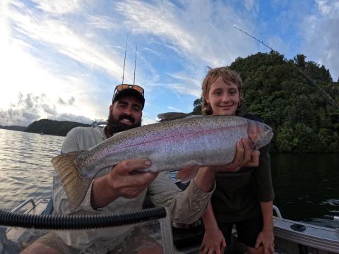 Jack's Biggest Trout Ever