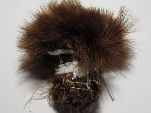 Rich Brown Strung Marabou Feathers Bulk