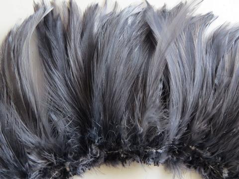 grey-rooster-hackle-strung-closeup