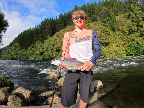Jack's first cast