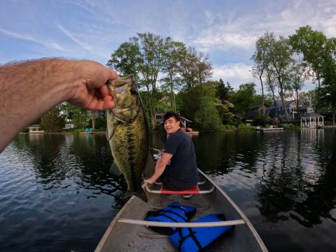 Gage's Bass on Cedar Lake