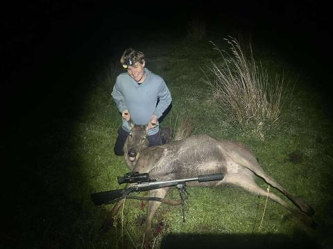 Jae's first sambar deer