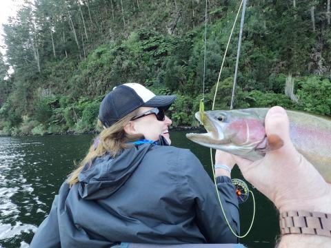 Olive Zonker streamer fly